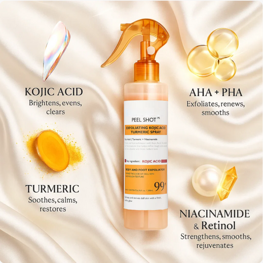 Solivène™ Peel Shot Keratin Care Kojic Acid Turmeric Spray