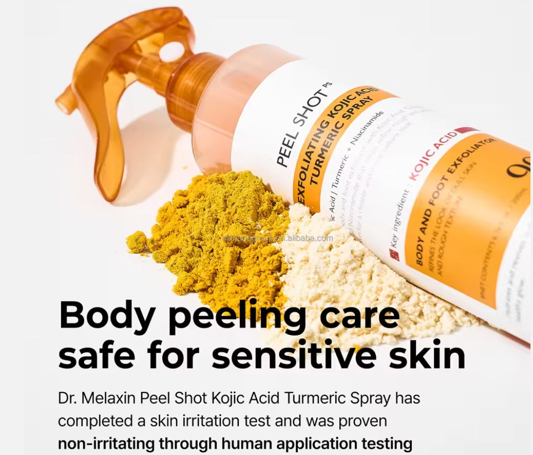 Solivène™ Peel Shot Keratin Care Kojic Acid Turmeric Spray