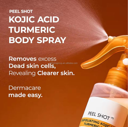 Solivène™ Peel Shot Keratin Care Kojic Acid Turmeric Spray